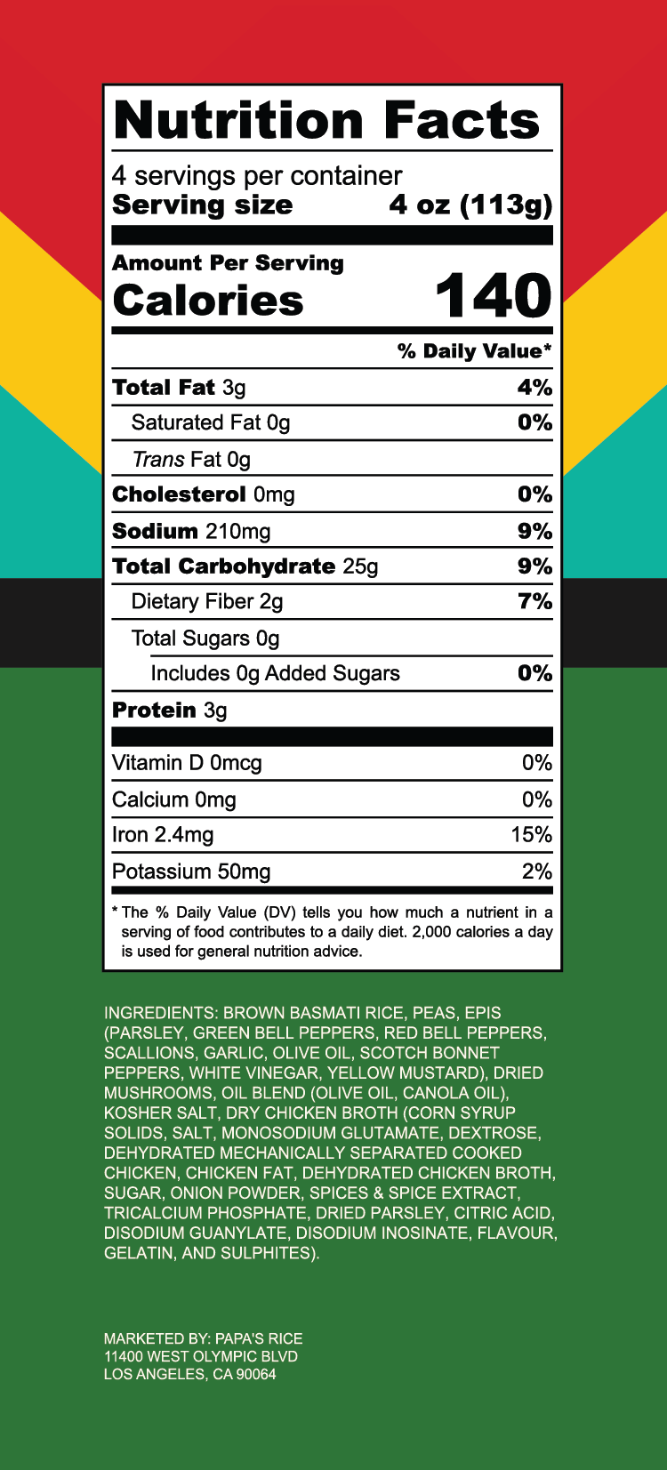 Diri Djon Djon Mushroom Rice