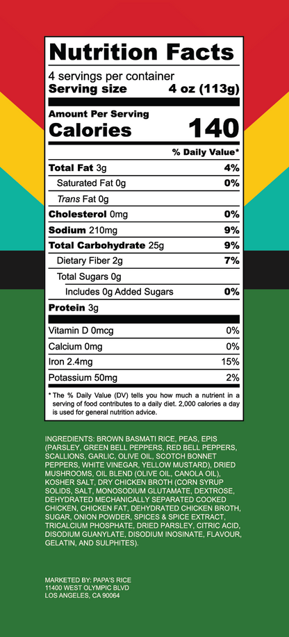 Diri Djon Djon Mushroom Rice