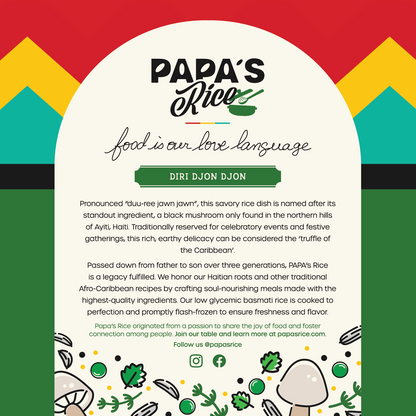 Diri Djon Djon Mushroom Rice