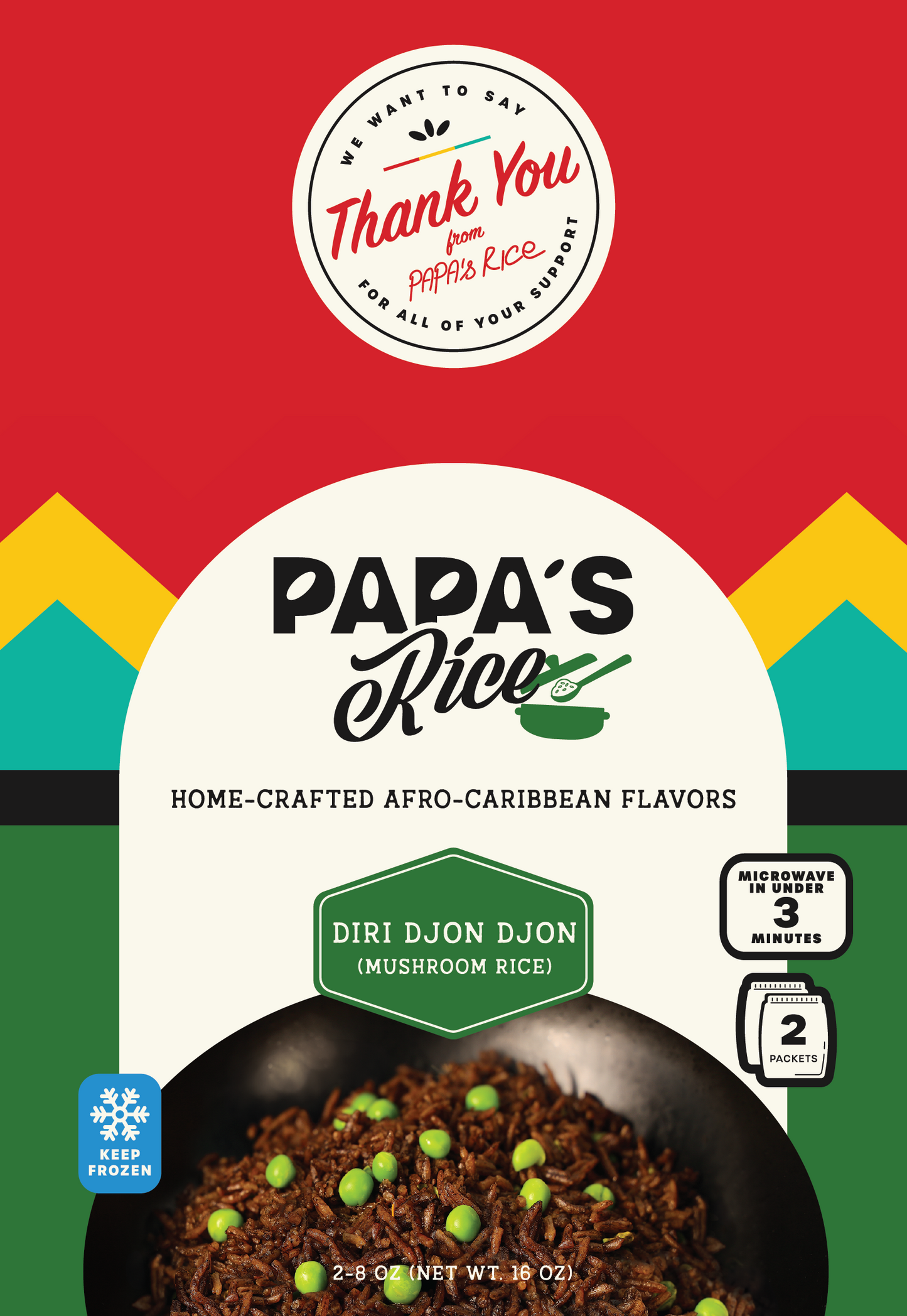 Diri Djon Djon Mushroom Rice